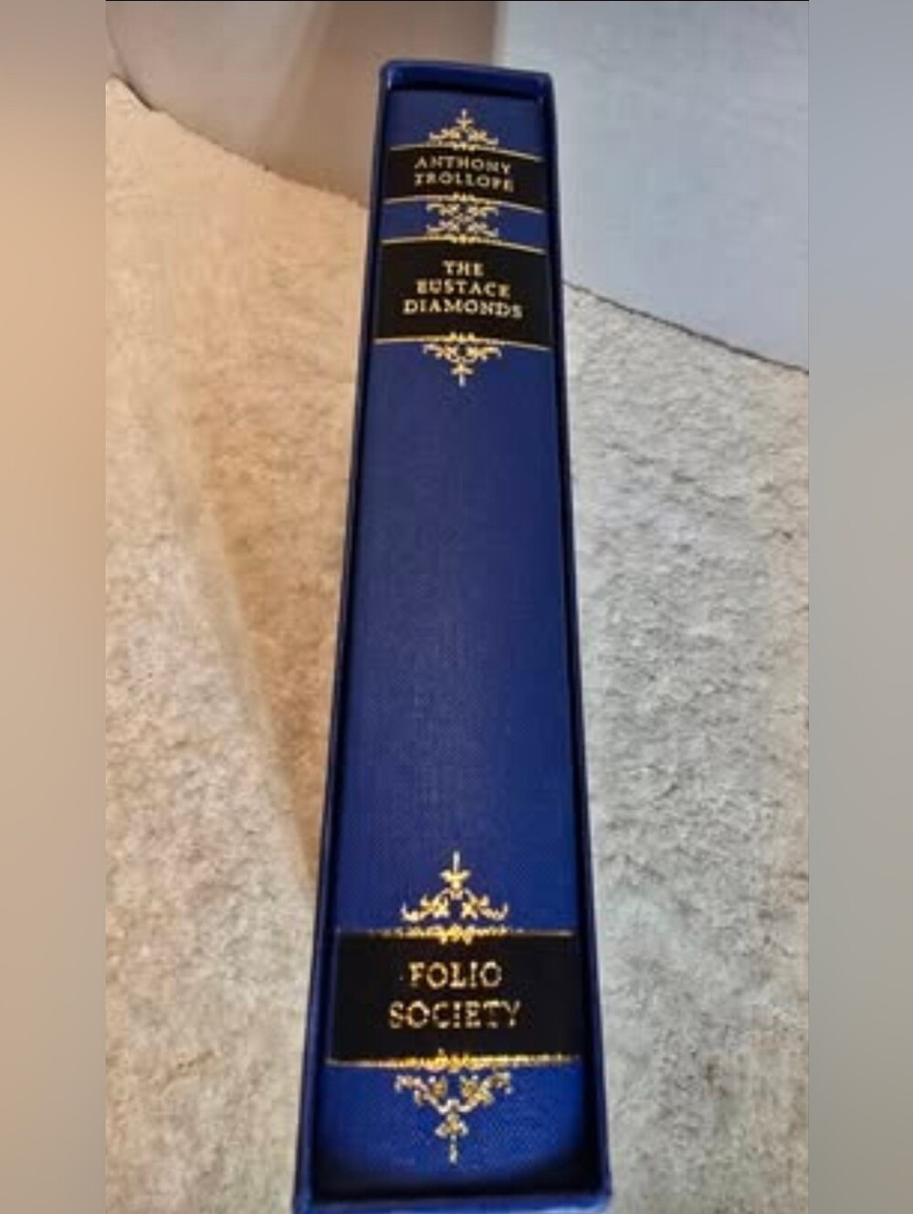 Folio Society The Eustace Diamonds Anthony Trollope 1990 Hardcover w/Slipcase